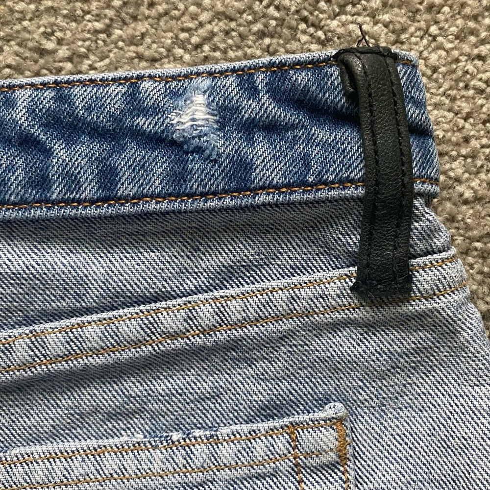 Alexander Wang x Denim Bite Two Tone Jean Shorts - Picture 8 of 8